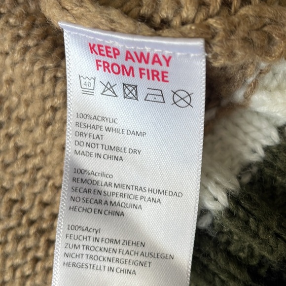 Urban Outfitters Oversized Crew Neck Long Sleeve Striped Pullover Sweater - Picture 4 of 7